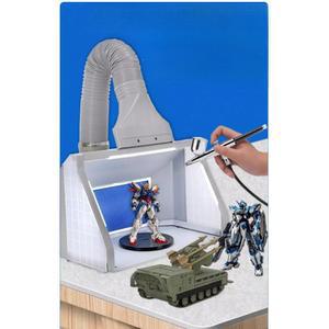 도색 부스 프라 모델 박스 집진기 도장 배기 색칠 작업대 페인트 피규어 후끼 스프레이