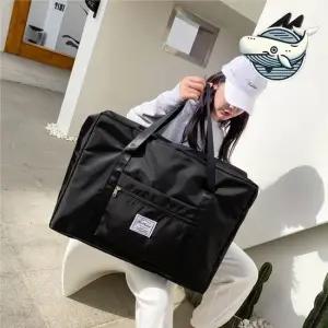 트래블 보스턴백 여행가방 큰짐 수납백 여행용 보스턴백 캐리어결합 대용량 더스트백