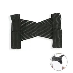 고품질 어깨 통기성 벨트 M 일자형 어깨받침 대형 어깨보호대 일자어깨 등어깨벨트 탄력밴드 WFITVOQ