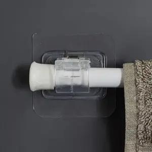 커튼봉브라켓 부착식 무타공 커튼봉걸이 WE4099F