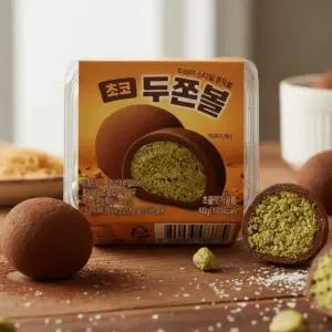 두쫀쿠 두쫀볼 두바이스타일 40g 초코 피스타치오 발렌타인데이 선물