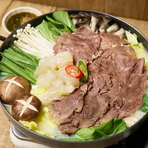 산지도매센타 부드럽고 쫄깃한 스지 아롱사태 수육전골