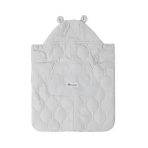 케라타 유모차 아기띠 망토 워머 방한 커버 화이트