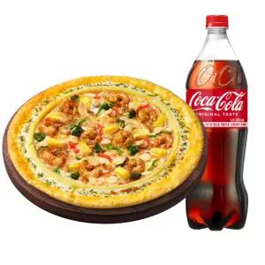 피자헛 갈릭버터쉬림프 리치골드L + 콜라 1.25L