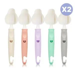 리에또 신생아 젖병 젖꼭지 세척솔 출산 준비물 5P X2