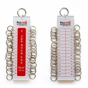 고품질 다용도 막대 열쇠고리 30고리 자동차키링 키링제작 키링만들기 구립툭제작 가방키링 WFIU262