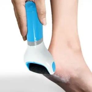 풋각질제거 풋굳은살제거 실키피트 전동 발각질 제거기 블루