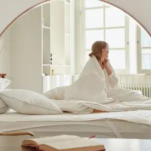 [라뽐므] 순면60수 호주산 양모100% 무봉제이불 킹(K)