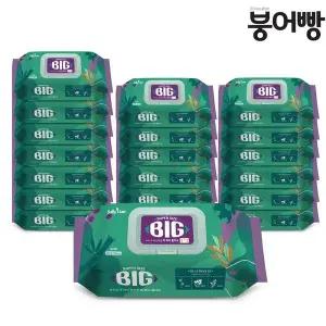 [NS홈쇼핑]붕어빵 샐리의법칙 빅물티슈 60매 엠보 캡 x 20팩 60gsm[35702621]