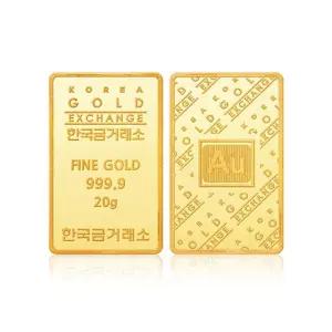 [한국금거래소]24K 순금 골드바 20g