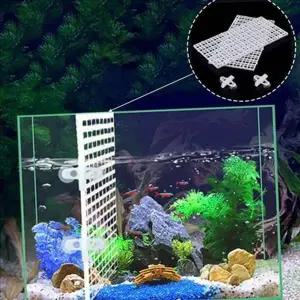 수족관 어항 점프 방지판 분리 어항 분리 파티션 덮개망 그물망