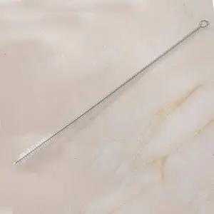 스테인리스 재사용 빨대 청소 브러시 세척도구