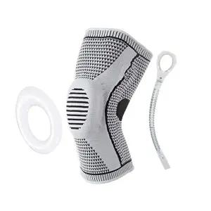 고품질 압박 무릎 배구 보호대 축구 운동 니슬리브 등산 실리콘무릎보호대 스프링무릎보호대 WFIV0LK