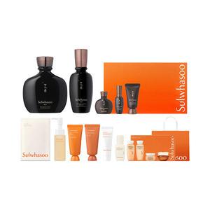 설화수 맨 기초 본윤 2종 세트(본윤 에센스+본윤 유액), 1개+증정(10종 샘플+쇼핑백, 1개)