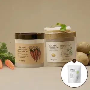 [스킨푸드][쿠폰가29,970원][택2] 패드 60매 + (증정) 샤인머스캣 패드 40매 리필