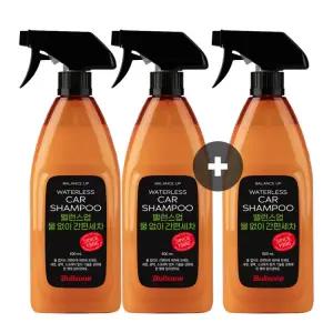 [내일도착]불스원 밸런스업 물없이 간편세차 600ml 3개
