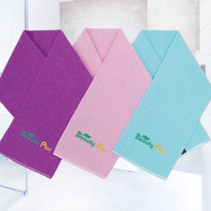 뷰티플러스 기능성 목욕 롱 타올 샤워타올  보라 핑크 블루