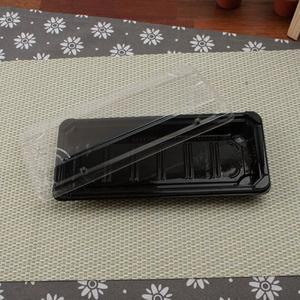 소량)JE-100 검정/초밥 롤 스시 도시락 포장 일회 용기 케이스 박스