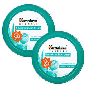 히말라야 너리싱 스킨크림 150ml x 2개 보습 영양로션 수분크림 수분감 탄력피부 각질완화 쌀겨 아몬드