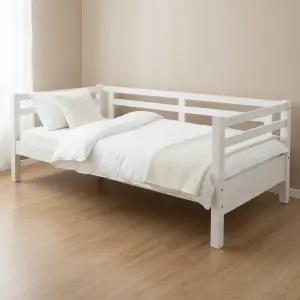 에보니아 라붐 원목 데이베드 침대 프레임 슈퍼싱글 / 거실 패밀리 침대 쇼파 저상형