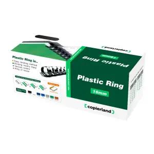 [본사직영점] 카피어랜드 플라스틱링 16mm 100개입