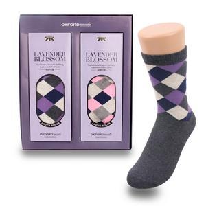 [JK스포츠]제이케이 옥스포드 라벤더 여성 2족 양말세트