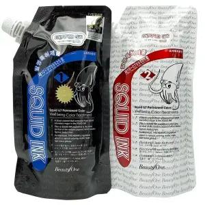 뷰티원 프리미엄 오징어먹물 코팅칼라500g+500g 저자극 새치커버