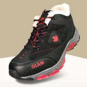 마마슈 메이플 남녀 털운동화 방한화 겨울 워킹화 트레킹화 캐주얼 작업화 따뜻한 퍼안감 보온 미끄럼방지