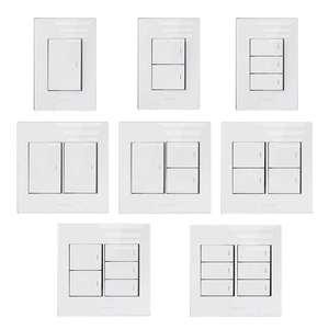 나노전기 크리스탈 블랙 램프형 스위치 매입형스위치 1구 2구 1로 3로