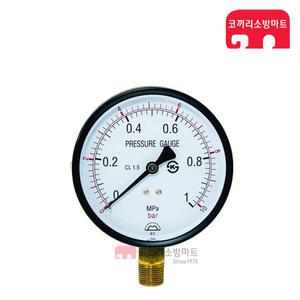 압력게이지 60mm 일반 압력계 측정기 소방