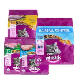 위스카스 포켓 고양이사료 3kg