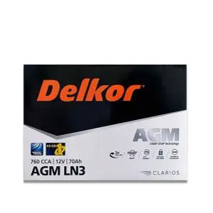 아반떼AD배터리 델코 AGM70L(AGM70L-DIN 호환) 디젤 적용