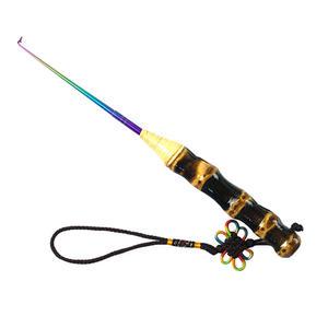 뱀부루트 바늘빼기 대나무 수제 원목 스텐 바늘제거기