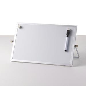 탁상용 미니 화이트보드 자석 냉장고메모판 20x30cm