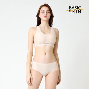 베이직스킨 여성인 X백 래쉬가드이너 브라+팬티 수영복세트 BEL-R214A