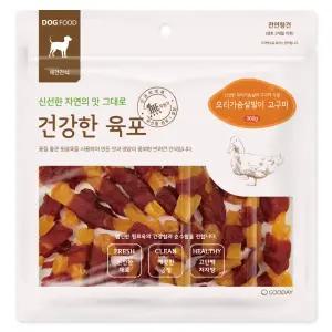 건강한육포 오리가슴살말이 고구마 300g