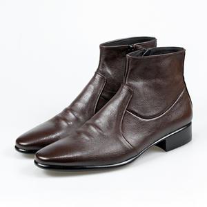 부츠 따뜻한 털 기모 내피 남자 겨울 방한 구두 겨울용 정장 방한화 앵글 가죽 신사화 남자 앵클 816밤색
