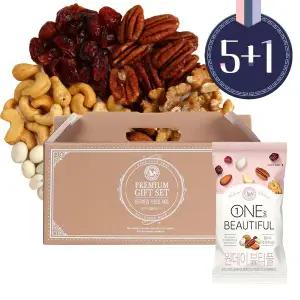 [산과들에][2/13(금)오전10시주문마감][산과들에][5+1]하루견과 원데이뷰티풀 20입 설선물세트 (20gx20봉)