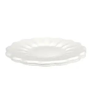 롯데 이라이프 플라워 종이접시 23cm 10P