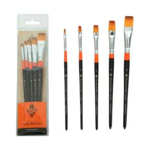 모닝글로리 6500 모닝 디자인 붓 세트 평붓