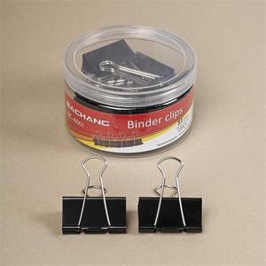 [셀러허브]12p 블랙 더블클립/회의자료 보험서류 5cm 불독클립 (S6575063)