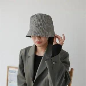 [셀러허브]여자 보더체크 남자 엷은 깅검 모자 (S8287929)