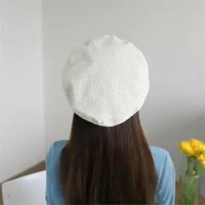 [셀러허브]남녀공용 무지 줄무늬 트위드 베레모 (S8288257)