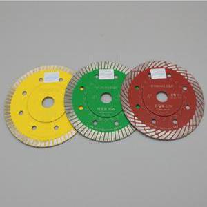 타일 효성 4인치 그라인더날 타일용 노랑색 초록색 빨간색