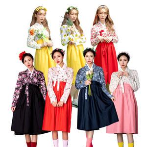 데일리 한복반티 여자 생활 한복 저고리 치마 졸사컨셉