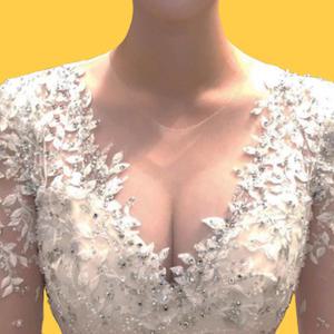 앙블리 웨딩 누드브라 실리콘 촬영 드레스 속옷 비키니 코르셋 왕뽕