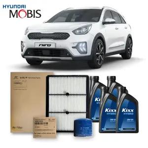 더뉴 니로 하이브리드 (19-21년식) 킥스합성유+순정필터세트 0W20