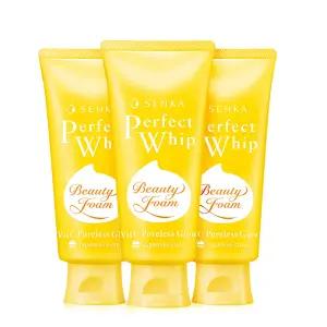 센카 퍼펙트 휩 비타민C 포어리스 글로우 100g 3개