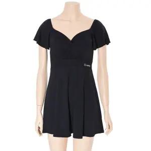 [레노마수영복](하남점)*폴리백 증정* 여성 비치 셔링 와이어 원피스수영복 LS2D902BK