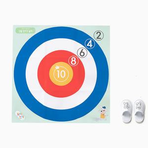 신발던지기 유아 어린이 체육 교구 야외 캠핑장 과녁 놀이